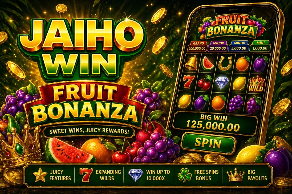 Jaiho Win Fruit Bonanza Slot India – Play Online and Win Real Money