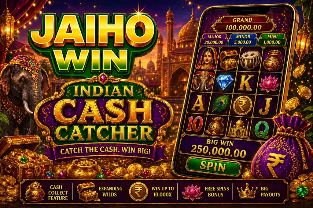 Jaiho Win Indian Cash Catcher Slot India – Play Online and Win Real Money
