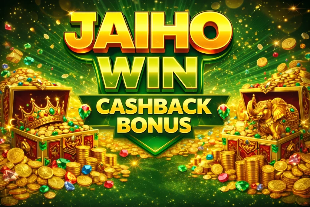Jaiho Win Cashback Bonus India
