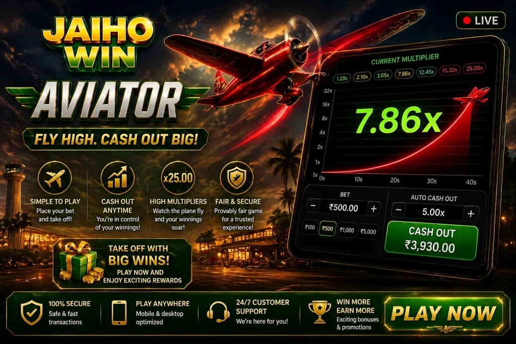 Jaiho Win Aviator