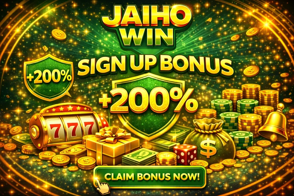 Jaiho Win Sign Up Bonus